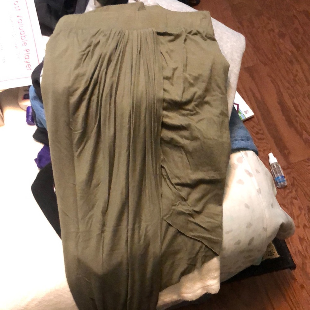 Olive Green skirt